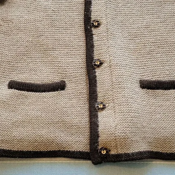 Steffner lambs wool cardigan - Picture 3 of 7